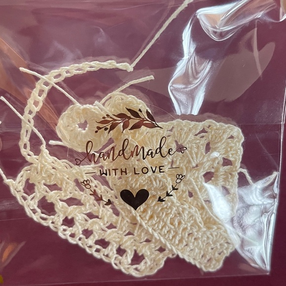 Handmade Other - Handmade Crochet Lace Pieces in Cream🌺